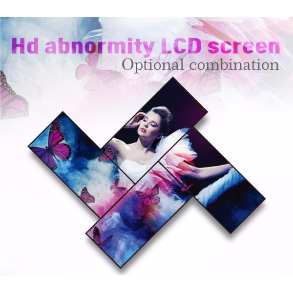 Full Color Indoor LCD Video Wall / Multiple Tv Wall DMl DVI VGA BNC Interface