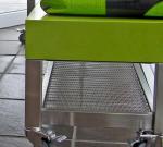 decorative mesh as shelf part