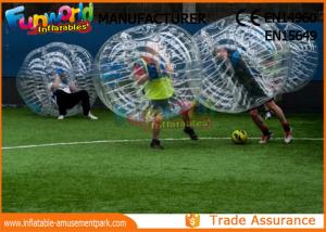 China Clear TPU Inflatable Human Knocker Ball , Inflatable Ball Suit on sale