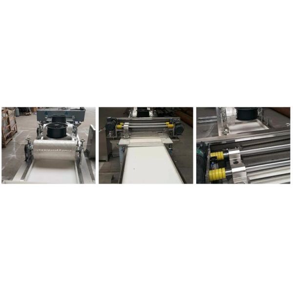 Groundnut Brittle Cereal Bar Cutting Machine / Snack Food Making Machine