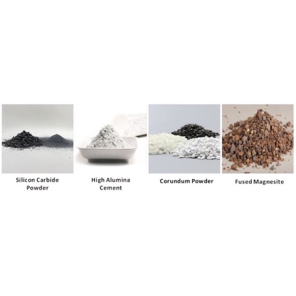 Good Corrosion Resistance Magnesia Based Refractory Gunning Material For Back Kilneye