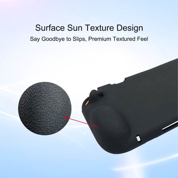 Texturing Two-Tone Thickened Silicone Full Cover Protective Case for Nintendo Switch 2