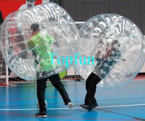 Wholesale Football Bouncer Play Inflatable Body Bumper Ball , Competitive Games Body Bumper Roll from china suppliers