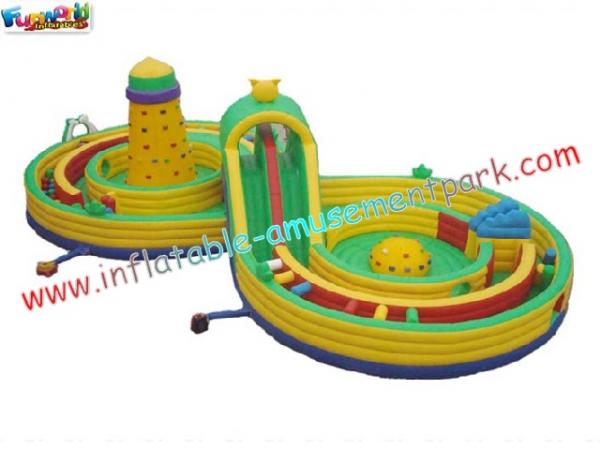 Quality Outdoor Small Children Inflatable Amusement Park , Inflatable Sport Games Safe for Rental for sale