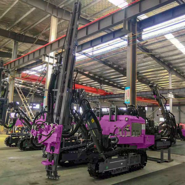 Hydraulic Mining Machinery Crawler DTH Drilling Machine Separated DTH Drill Rig