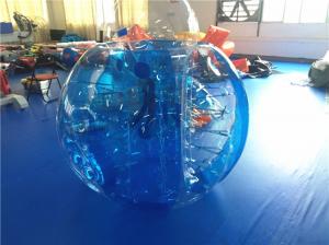 Wholesale Durable Outdoor Inflatable Toys , Blue Inflatable Hamster Bumper Ball from china suppliers