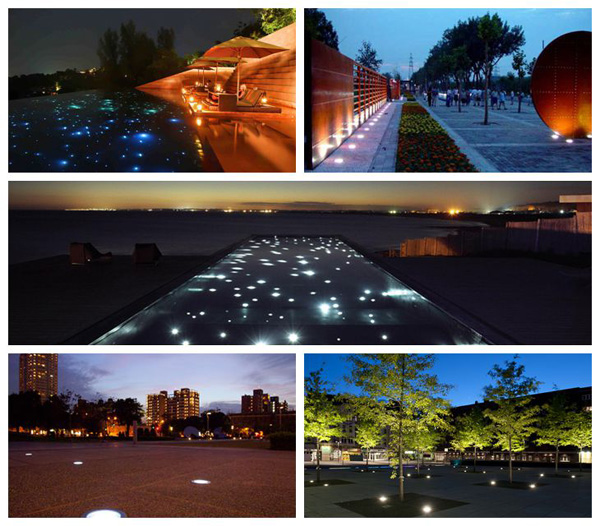 Factory Offer 1W Mini Inground Light Energy Saving Round LED Underground Light With 2 Years Warranty