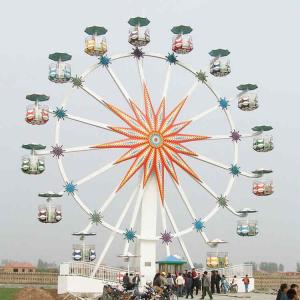 Wholesale Antique Ferris Wheel Rated Load 72 Riders  Height 30m Luxury Design from china suppliers