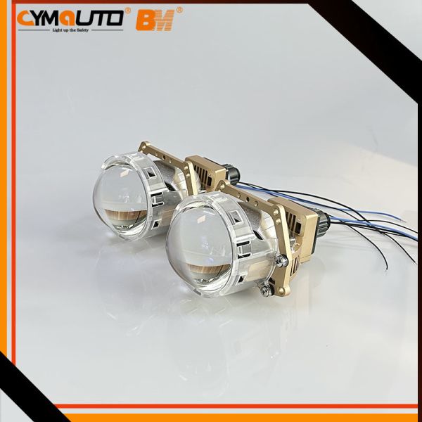 65W BI LED Projector Lens 3 Inch High Beam Low Beam Car Upgrade LED Projector