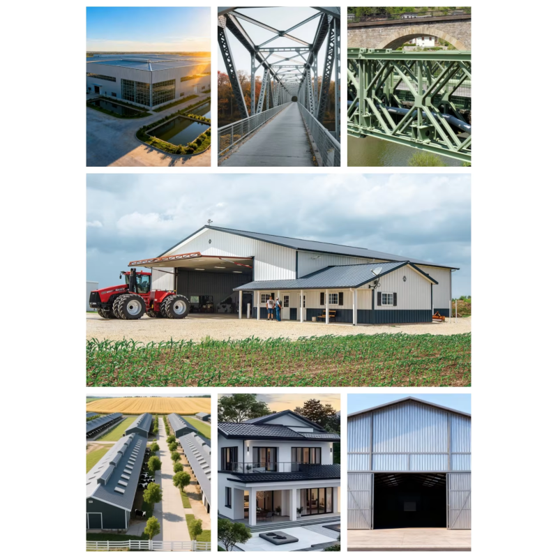 High Strength Prefabricated Steel Structure Warehouse Panels For Logistics Warehouse Building