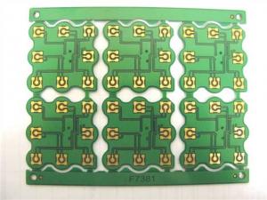 Wholesale Immersion Gold Single Sided PCB Board Green Solder Mask 1.0Mm Thickness from china suppliers