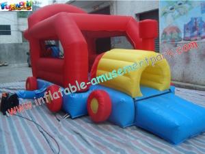 Wholesale Car Inflatable Bounce Houses With Mini Jumper Slide For Children Play from china suppliers