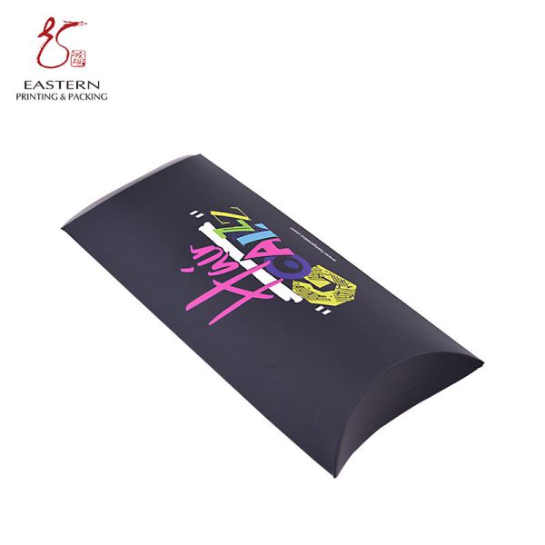Custom Printed Cardboard Boxes | Pillow Shaped Box Packaging
