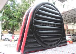 Wholesale 5mH Interactive Inflatable Sports Games Blow Up Soccer Dart Board With Velcro Balls from china suppliers