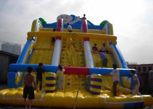 Wholesale Giant Adult Blow Up Slide , Customized PVC Climbing Inflatable Slip N Slide from china suppliers