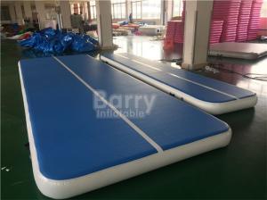 Wholesale EN71 Air Tumbling Gymnastics Mats / 6m PVC Inflatable Air Track With Electric Pump from china suppliers