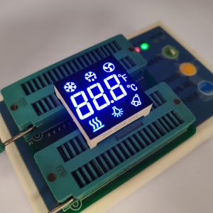 Wholesale Customized blue 3-digit 7-segment refrigerator controller from china suppliers