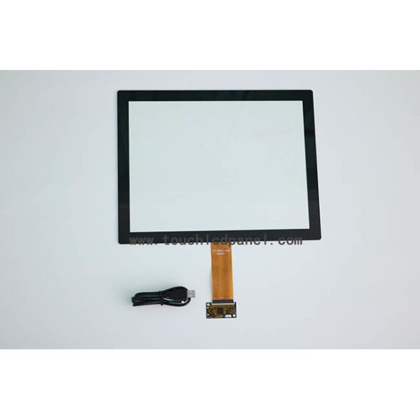 15 Inches Glass On Glass Multi Touch Capacitive Touch Panel With ILITEK Touch Controller