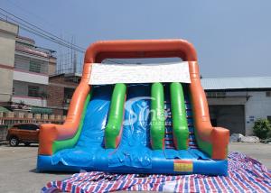 China New Heavy Duty Vertical Rush Inflatable Pool Slides For Inground Pools From China on sale