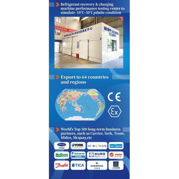 Household AC Refrigerant Reclaiming Machine With Purity ≥99.8%