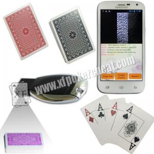 China Royal Big Number Wide Size Side Barcode Marked Poker Cards For Poker Predictor on sale