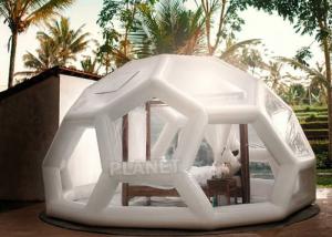 China 5M clear bubble house inflatable Jungle Lodge Ubud igloo bubble lodge PVC Camping hotel tent Inflatable Bubble tent on sale