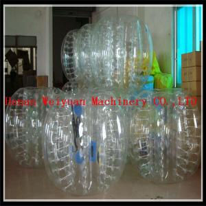 China TPU Transparent Bumper ball size 1.25m/1.55m/1.8m on sale
