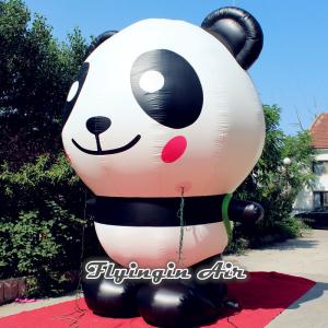 Wholesale 3m Height Inflatable Cute Panda for Zoo and Other Events Decoration from china suppliers