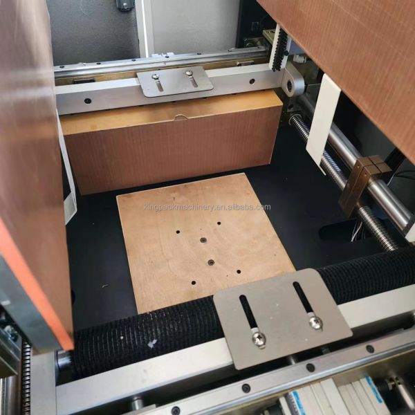 Gift Paper Box Forming Machine 15-25PCS/MIN Rigid Box Wrapping Machine