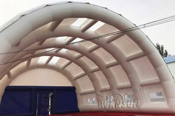 Tennis Court Inflatable Event Tent For Outdoor Activities 37x18x9.5m