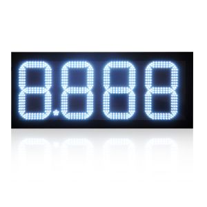 Auto-dimming 12 inch Led Gas Station Signs With RF Remote Control for petrol
