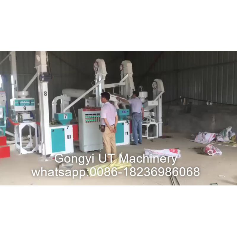 Commercial Rice Mill Machinery for 50tpd Rice Milling Processing Raw Material Rice