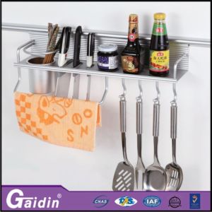 Wholesale Aluminum kitchen rack with 4 hooks from china suppliers