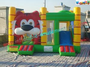 China Outdoor / Indoor Inflatable Water Slide Bounce House For Rent on sale