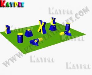 Wholesale Team Practice Package C,Inflatable paintball Bunker,paintball filed,arena KPB028 from china suppliers