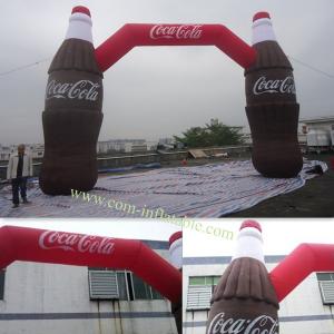 China Inflatable Arch Door For Cocacola Opening Celebration on sale
