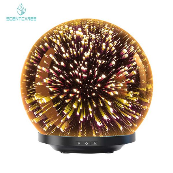 Cool Mist 35ML/H 3D Glass Ultrasonic Aromatherapy Diffuser