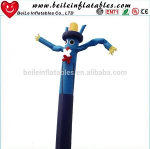 China Blue omber dress funny ties inflatable sky dancer on sale