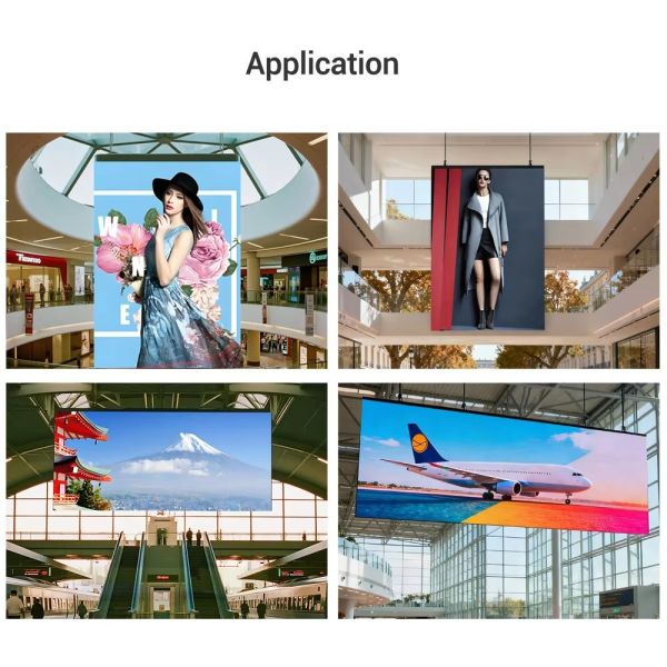 P2.976 Indoor ultra-thin double-sided LED display screen