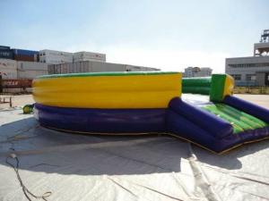 Wholesale Competitive Inflatable Mechanical Bull , PVC Inflatable Mat with Mechanical Rodeo Bull Machine from china suppliers