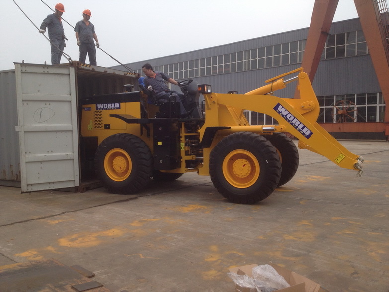 96KN Max Drawing Force Front End Wheel Loader with 3 Ton Rated Loading Weight and Yunnei Engine for Construction Sites