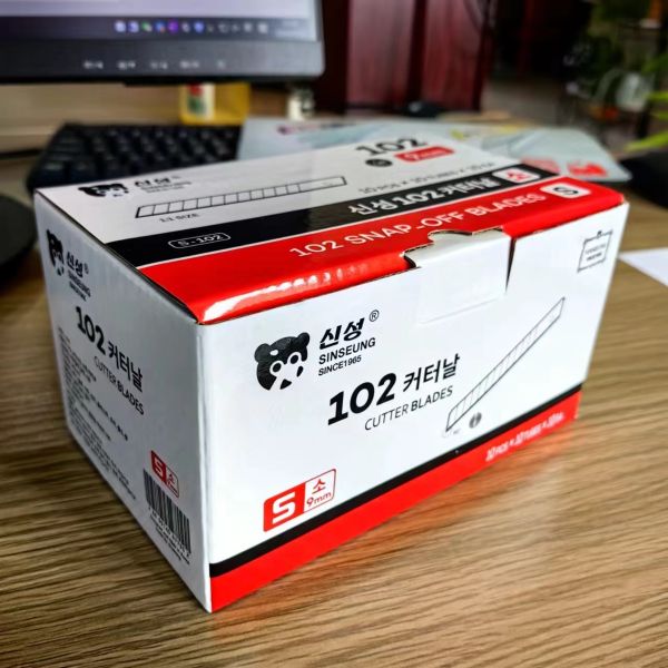 60 Degrees 0.35mm Thickness Snap Off Knife Blade Wallpaper Cutting Tool