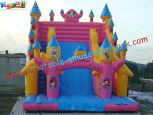 Wholesale Cute Mickey Mouse Commercial Inflatable Slide  /  Customized Inflatable Zip Slide Toys from china suppliers