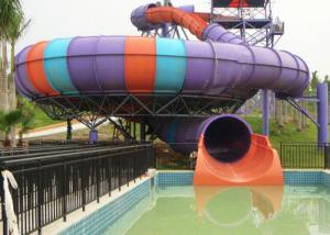 Wholesale Super Bowl Water Slide / Theme Water Park Amusement Slide For Large Swimming Pools from china suppliers