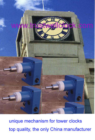 four 4 face tower clocks movement gps synchronization,mechanism of building clock-Good Clock(Yantai)Trust-Well Co.,Ltd