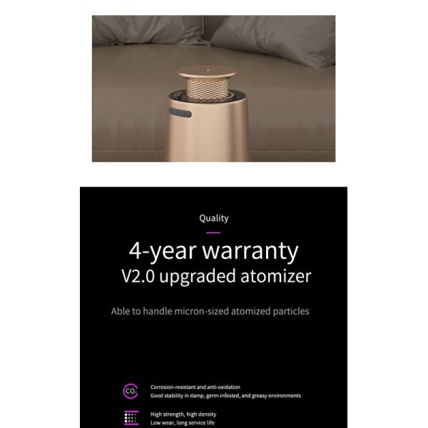 PP Corrosion Resistant Atomizer Aroma Diffuser With Cold Air Diffusion Technology