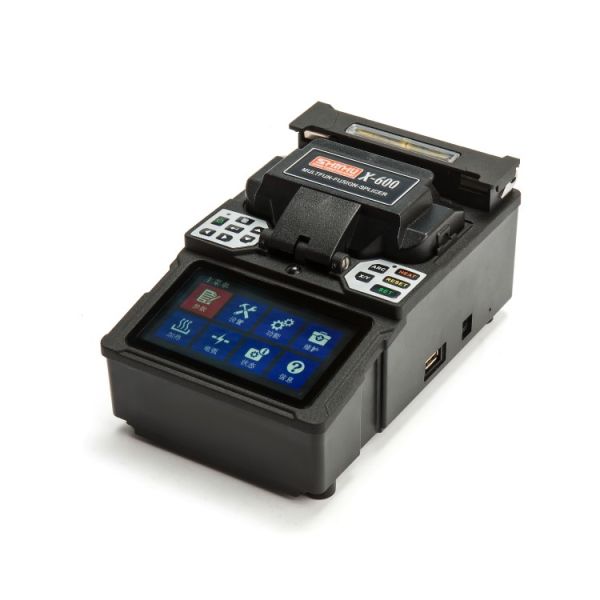 Compact 80-150μM Cladding Diameter Fiber Arc Fusion Splicer With Fiber Optic Cleaver