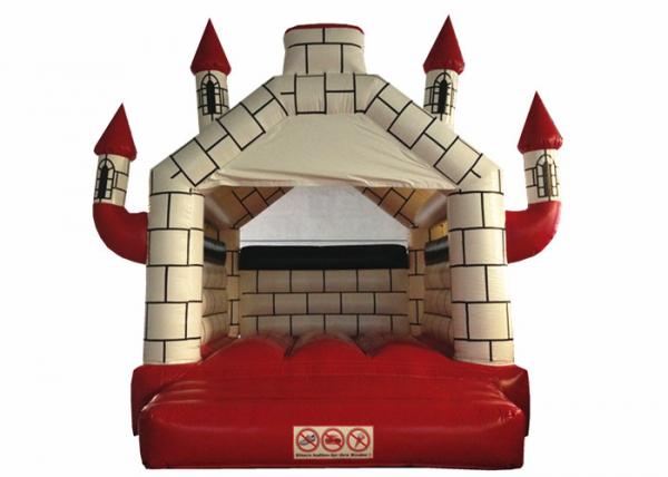 Quality Reliable inflatable red house jumping castle simply inflatable bouncer house CE UL inflatable bouncer for sale