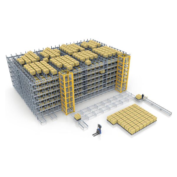 Very Narrow Aisle Fork-type Autonomous Mobile Robot