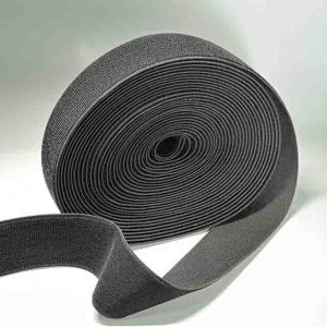 Width 25mm Elastic Buckle Strap Durable Stretchable Hook And Loop